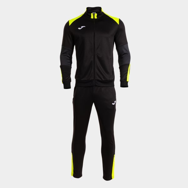 DANUBIO TRACKSUIT BLACK FLUOR YELLOW