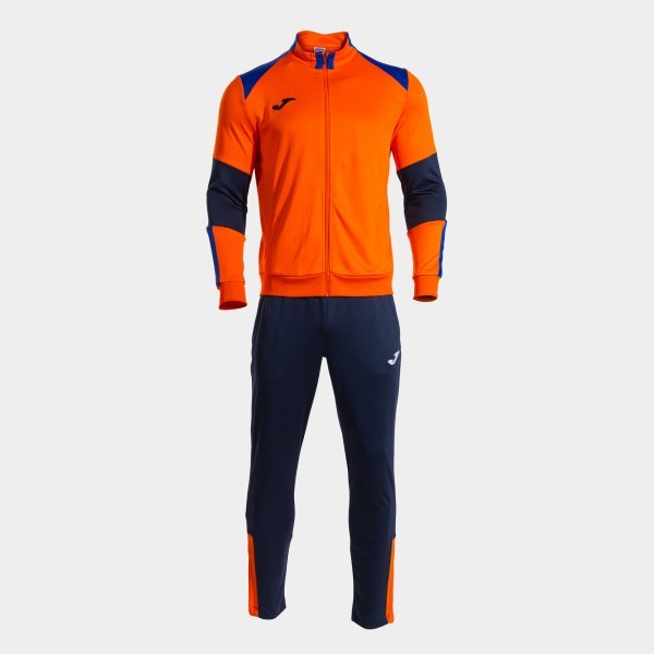 DANUBIO TRACKSUIT ORANGE NAVY BLUE
