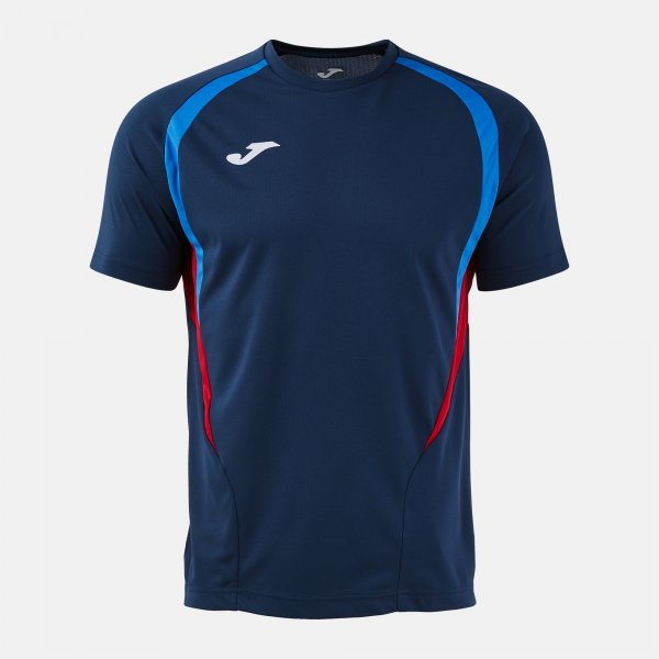 T-CHAMPIONSHIP SHORT SLEEVE T-SHIRT DARK NAVY ROYAL BLUE