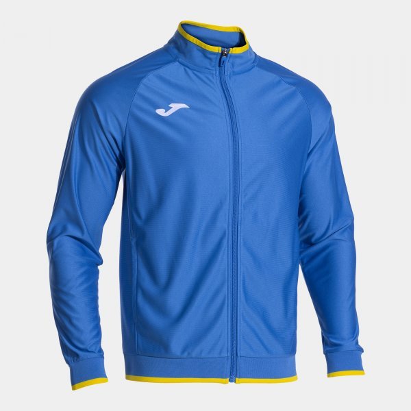VICTORY II FULL ZIP SWEATSHIRT ROYAL BLUE YELLOW