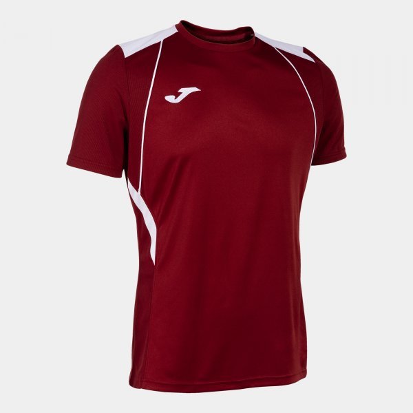 CHAMPIONSHIP VII SHORT SLEEVE T-SHIRT BURGUNDY WHITE