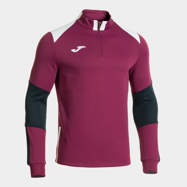 DANUBIO SWEATSHIRT BURGUNDY NAVY BLUE