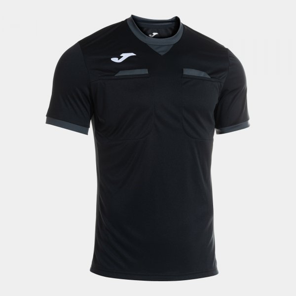 REFEREE SHORT SLEEVE T-SHIRT BLACK DARK GRAY