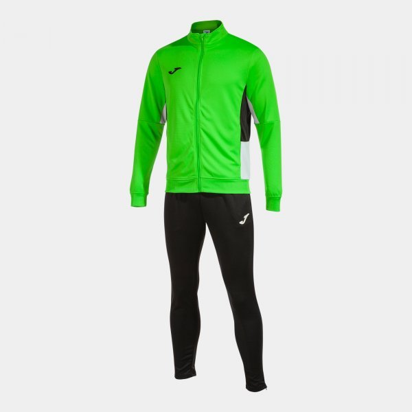 DANUBIO II TRACKSUIT FLUOR GREEN BLACK WHITE