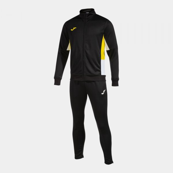 DANUBIO II TRACKSUIT BLACK YELLOW WHITE