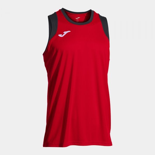 FINAL BASKET III SLEEVELESS SHIRT RED BLACK