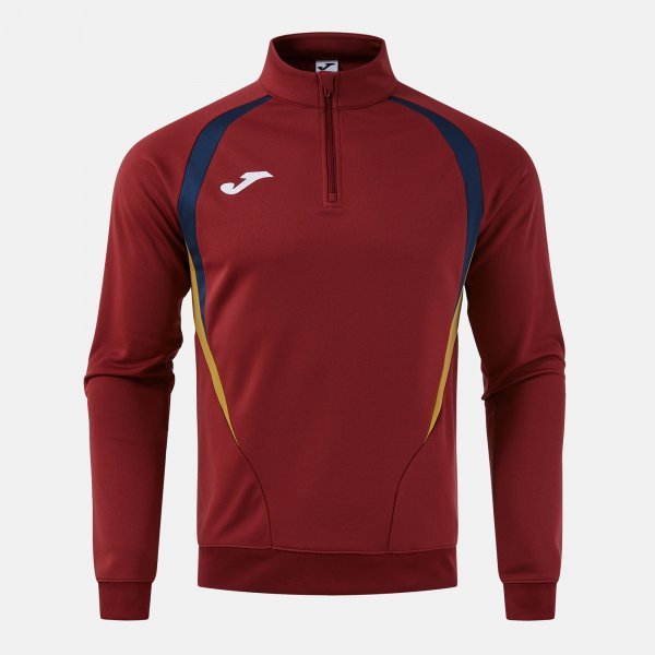 T-CHAMPIONSHIP SWEATSHIRT BURGUNDY NAVY BLUE
