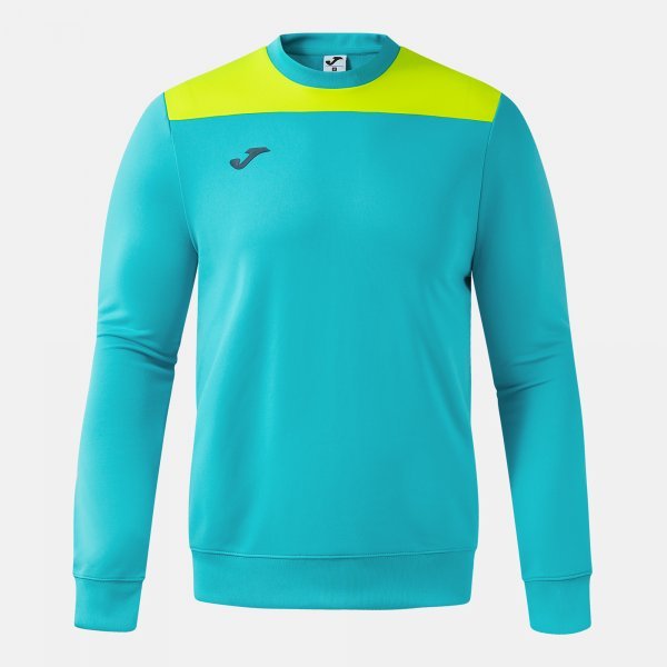 PHOENIX III SWEATSHIRT FLUOR TURQUOISE FLUOR YELLOW