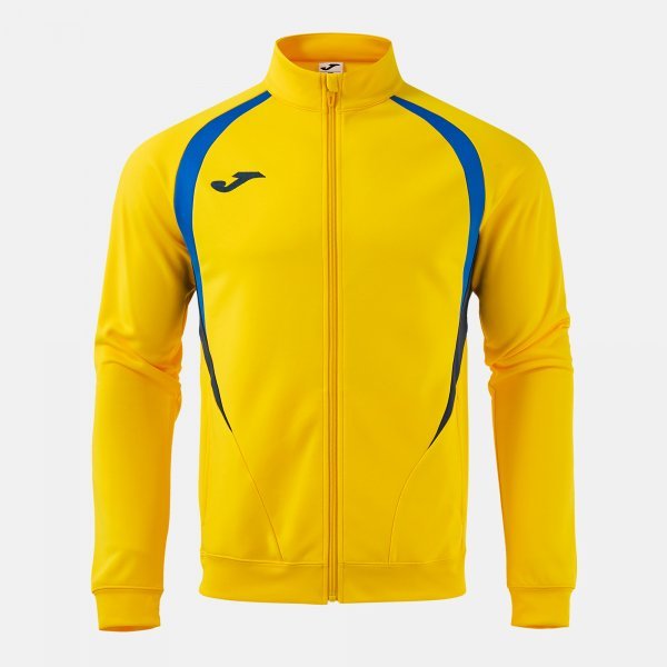 CHAMPIONSHIP 20 FULL ZIP SWEATSHIRT YELLOW ROYAL BLUE