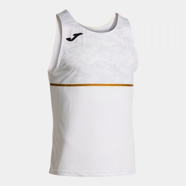 RECORD III SLEEVELESS SHIRT WHITE
