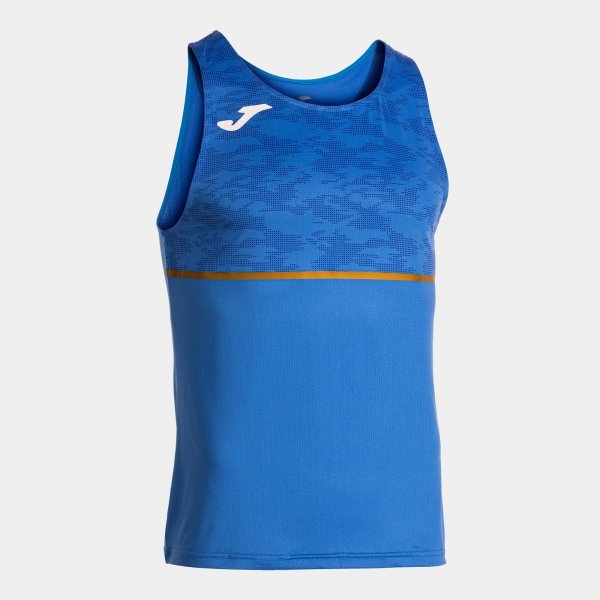 RECORD III SLEEVELESS SHIRT ROYAL BLUE