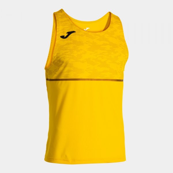 RECORD III SLEEVELESS SHIRT YELLOW
