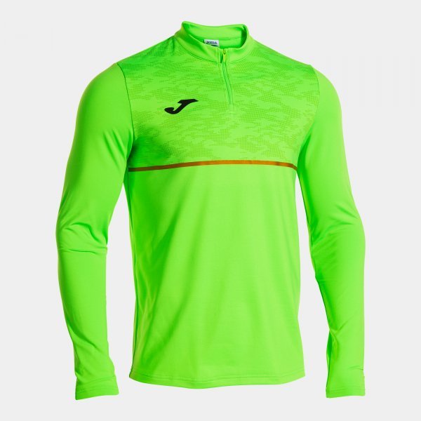 RECORD III SWEATSHIRT FLUOR GREEN