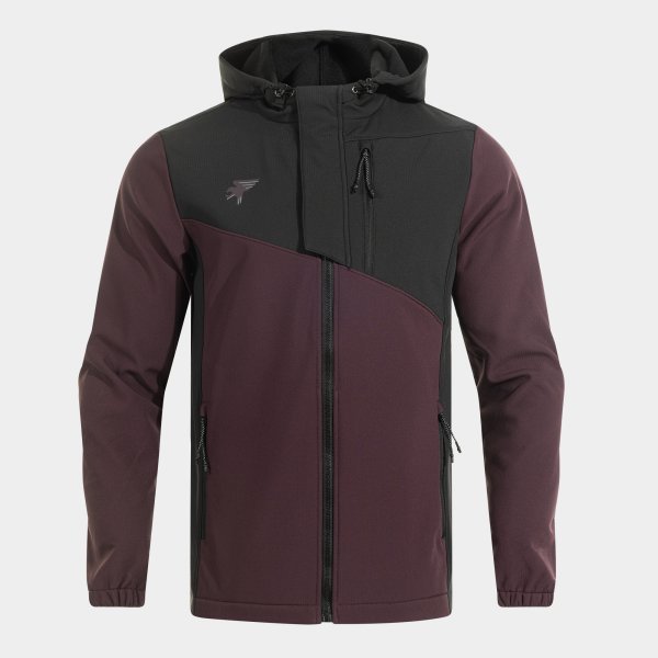 EXPLORER SOFT SHELL BURGUNDY BLACK