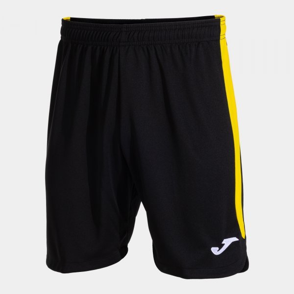 PERFORMANCE SHORT BLACK YELLOW