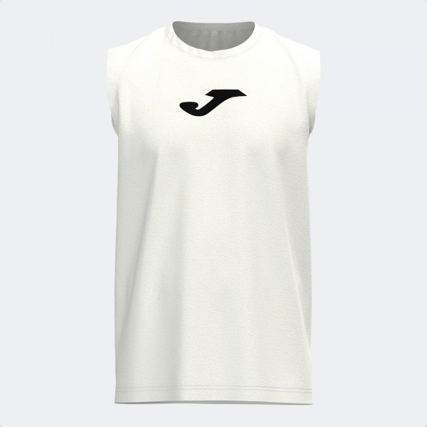 CHALLENGE SLEEVELESS SHIRT WHITE