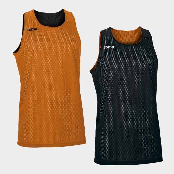 REVERSIBLET-SHIRT ARO ORANGE-BLACK SLEEVELESS 2XL-3XL