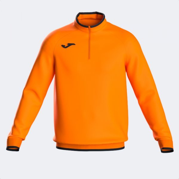 VICTORY  SWEATSHIRT ORANGE BLACK
