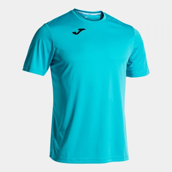 COMBI SHORT SLEEVE T-SHIRT FLUOR TURQUOISE