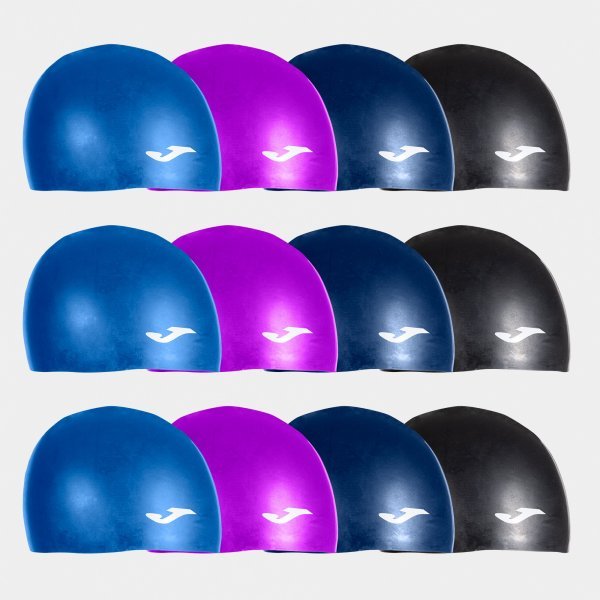 SPLASH SWIMMING CAPS MULTIPACK MULTICOLOR