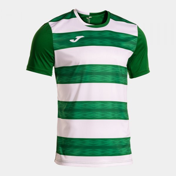 PERFORMANCE SHORT SLEEVE T-SHIRT GREEN WHITE