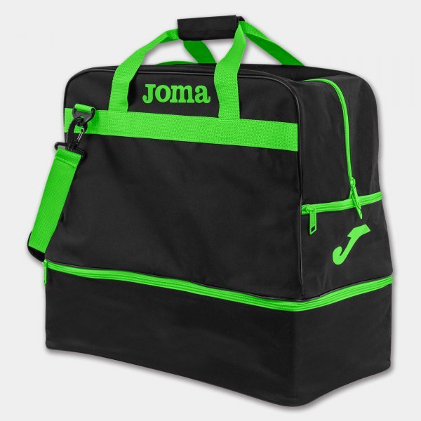 TRAINING III LARGE BAG BLACK-FLUORESCENT GREEN