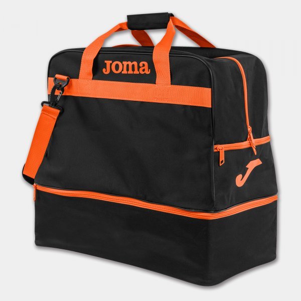 TRAINING III LARGE BAG BLACK-ORANGE