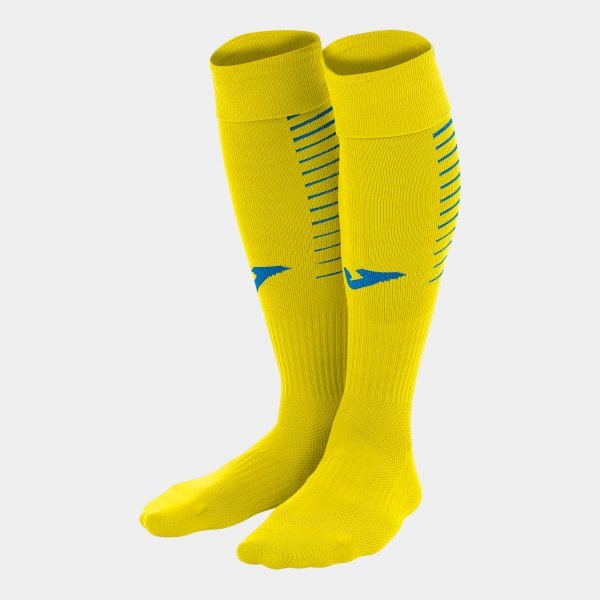 MID-CALF YELLOW SOCKS 4 PCS PACK