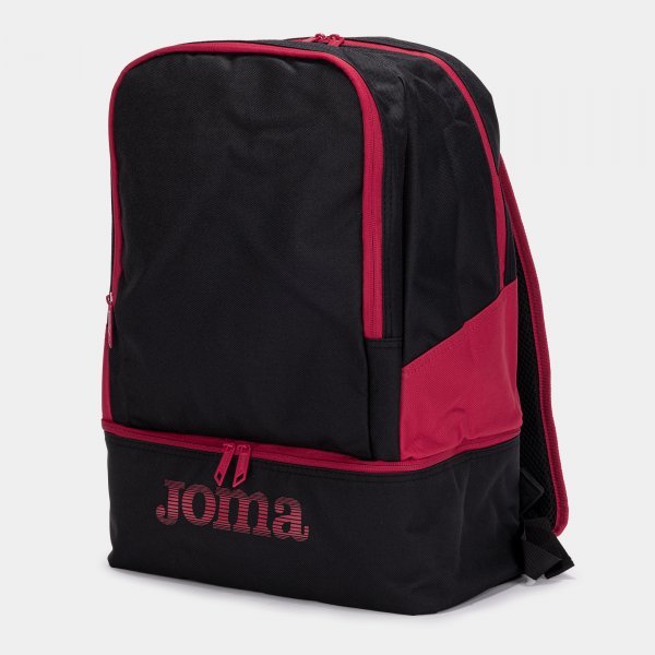 ESTADIO III  BACKPACK BLACK RED