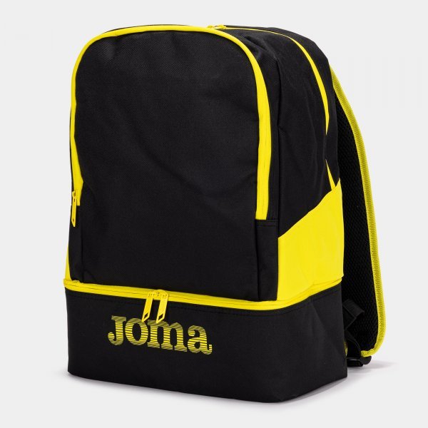 ESTADIO III  BACKPACK BLACK YELLOW