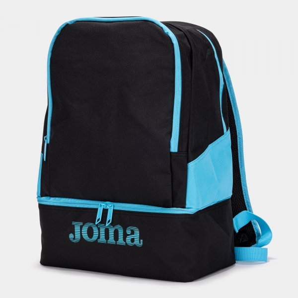 ESTADIO III BACKPACK BLACK-FLUORESCENT TURQUOISE