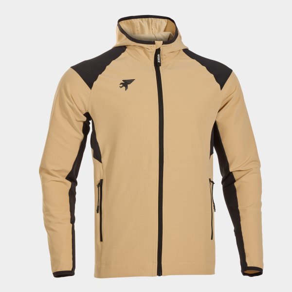 OUTDOOR DEVA ZIP-UP HOODIE BROWN