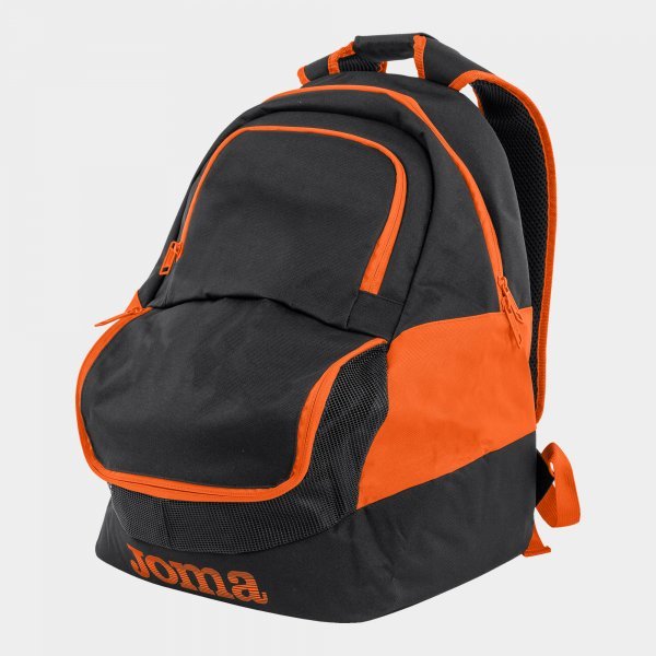 DIAMOND II BACKPACK BLACK-ORANGE