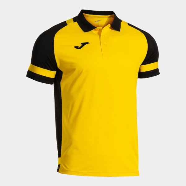PHOENIX III SHORT SLEEVE POLO YELLOW BLACK
