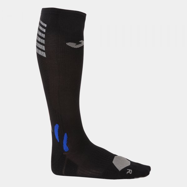 SOCK LONG COMPRESSION BLACK -PACK 12- S02
