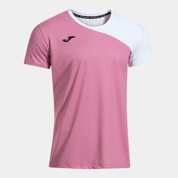 CHALLENGE DEUCE SHORT SLEEVE T-SHIRT PINK WHITE