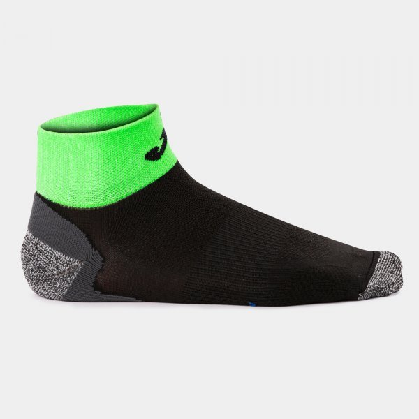 ELITE PRO SOCKS BLACK FLUOR GREEN