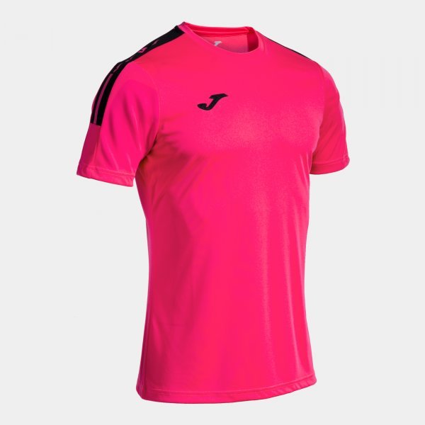 ALL SPORT SHORT SLEEVE T-SHIRT FUCHSIA BLACK