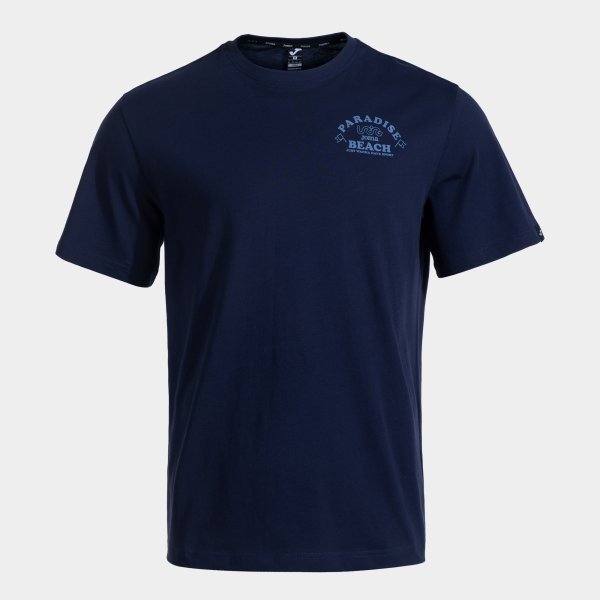 BEACH PARADISE SHORT SLEEVE T-SHIRT NAVY BLUE