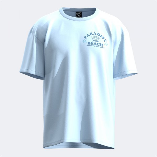 BEACH PARADISE SHORT SLEEVE T-SHIRT BLUE