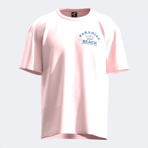 BEACH PARADISE SHORT SLEEVE T-SHIRT PINK