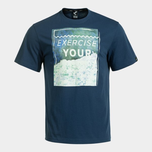 CASUAL SHORT SLEEVE T-SHIRT BLUE