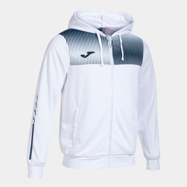 SUPERNOVA IV ZIP-UP HOODIE WHITE NAVY