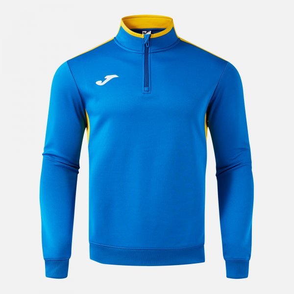 WINNER IV SWEATSHIRT ROYAL BLUE YELLOW