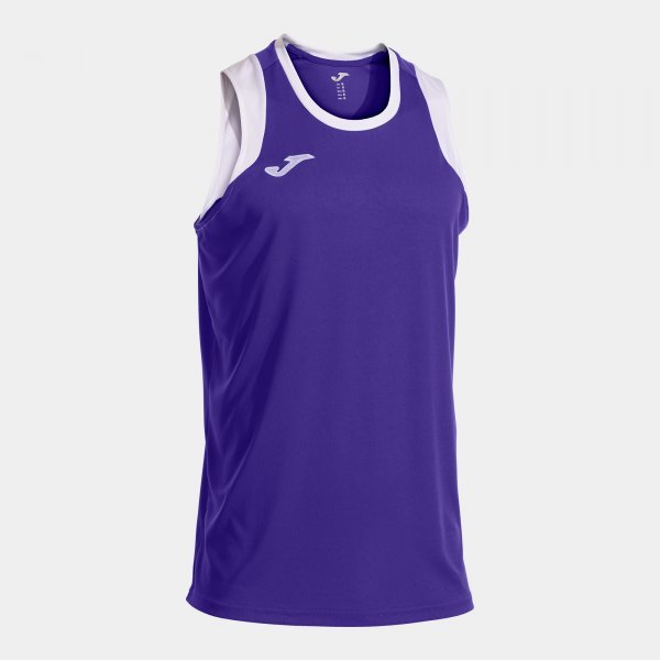 FINAL BASKET III SLEEVELESS SHIRT VIOLET WHITE