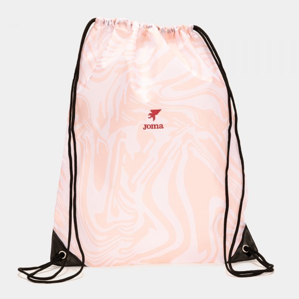 KIDS CAMP GYM SACK  PINK WHITE
