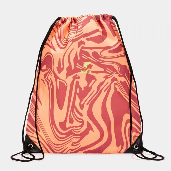 KIDS CAMP GYM SACK  ORANGE PINK