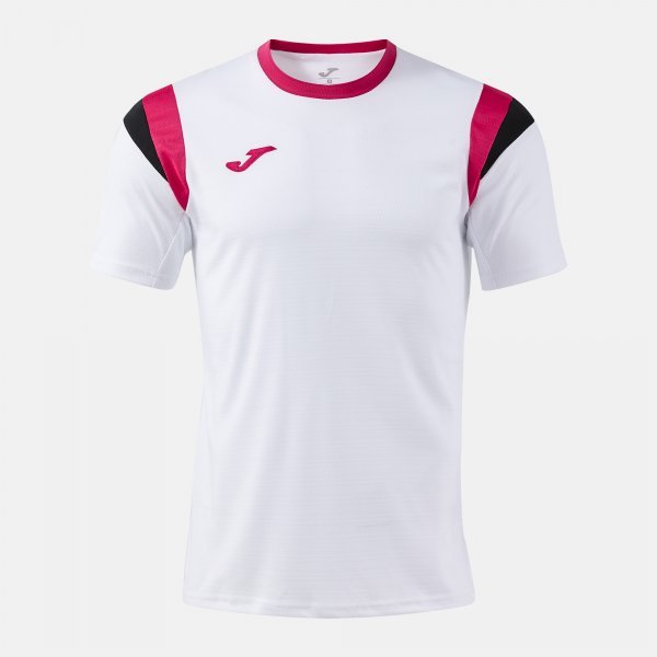 TERRA SHORT SLEEVE T-SHIRT WHITE FUCHSIA
