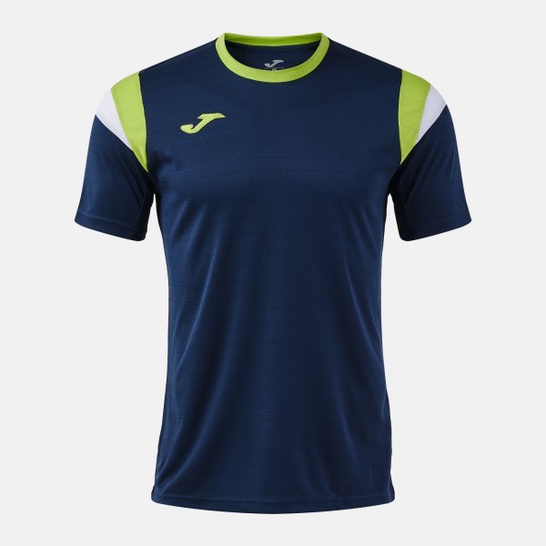 TERRA SHORT SLEEVE T-SHIRT DARK NAVY LIME