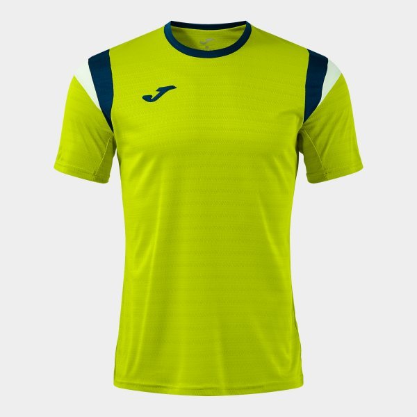 TERRA SHORT SLEEVE T-SHIRT LIME DARK NAVY